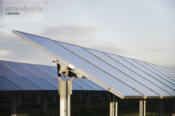 Solarzellen auf Solaranlage