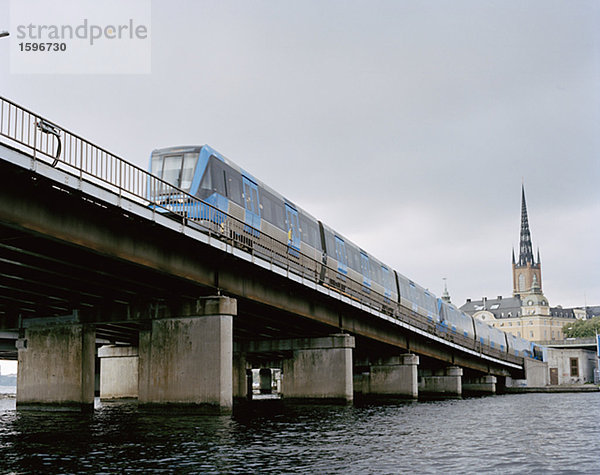 U-Bahn in Stockholm Schweden.