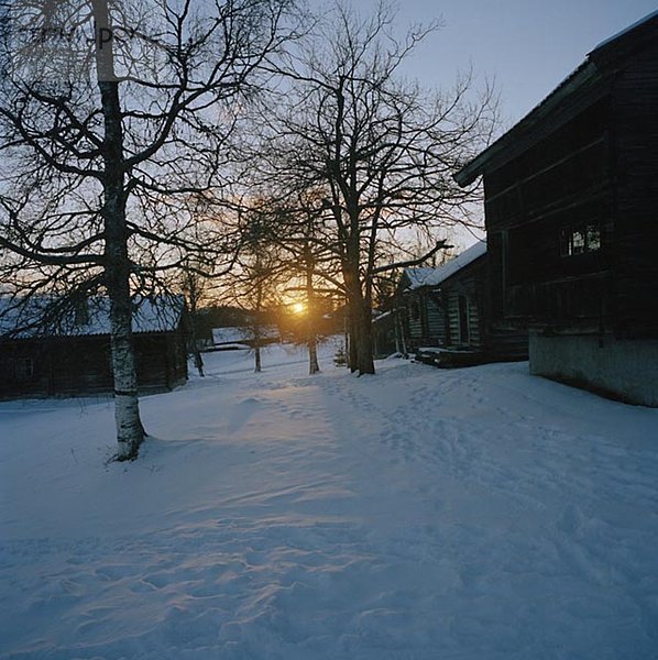 Winter Landhaus