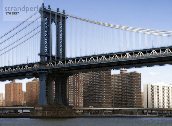 USA  New York  Manhattan Brücke
