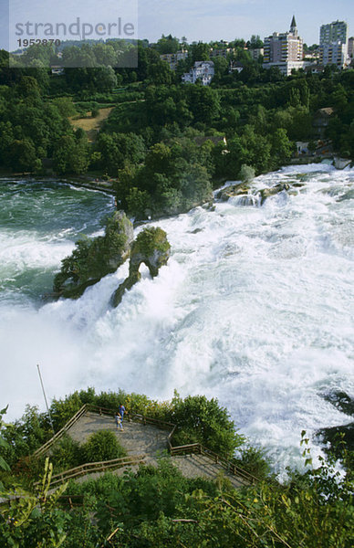 Schaffhausen  Rhein  Wasserfälle