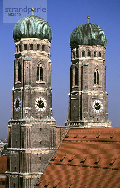 Frauenkirche  Munich  Bavaria  Germany