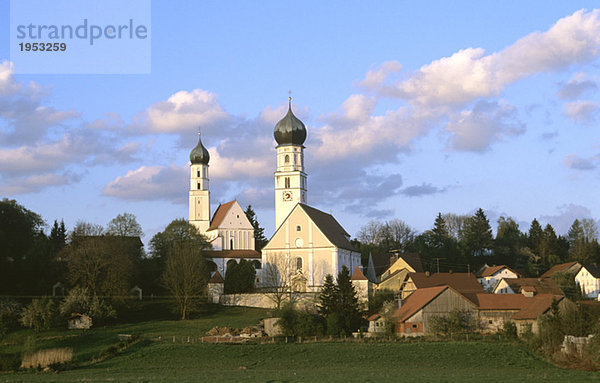Germany  Bavaria  church of pilgrimage Haindling