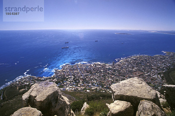 Südafrika  Kapstadt  Robben Island und Sea Point