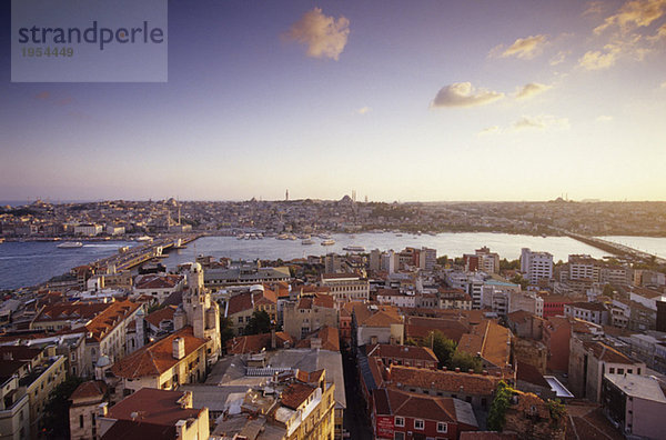 Istanbul  View from the Galata Tower  Turkey