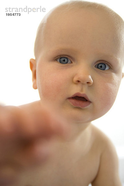 Junge (6-12 Monate)  Nahaufnahme  Porträt