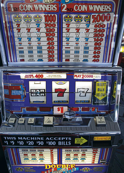 Las Vegas  Slot Machine  Nevada  USA