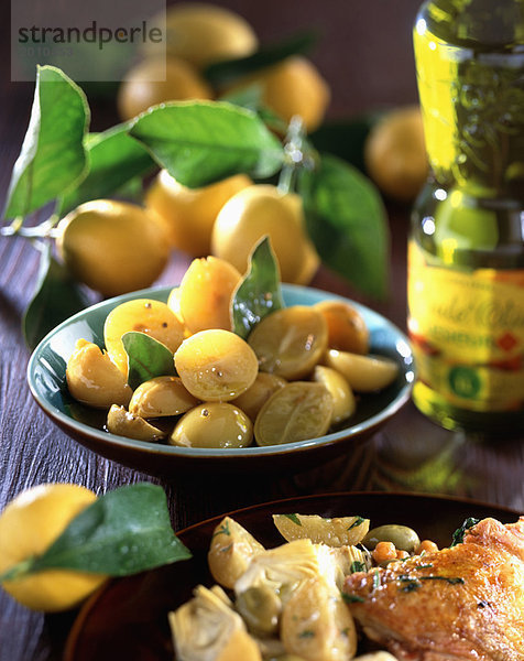 Confit citrus mit Olivenöl