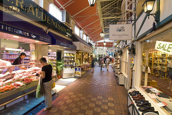 Geschäfte in Markt  Oxford  Oxfordshire  England
