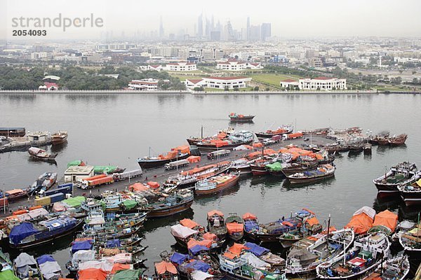 Fischerboote  Dubai  Vereinigte Arabische Emirate