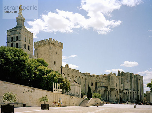 Palais des Papes  Avignon  Frankreich