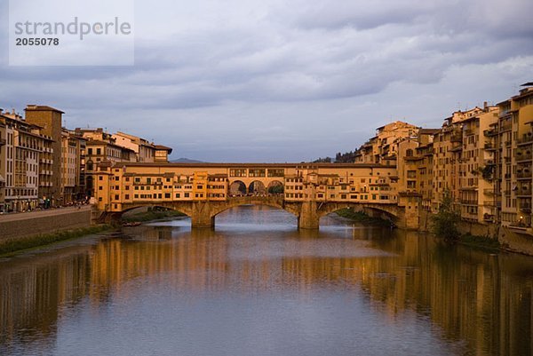 Die Ponte Vecchio in Florenz