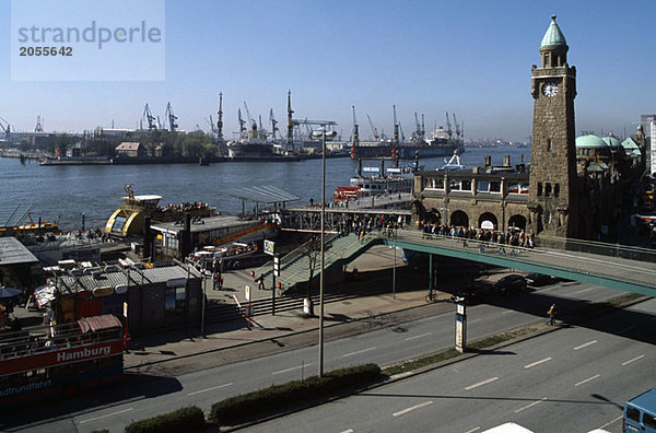 Hafen in Hamburg  Deutschland