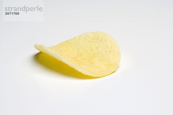 Einzelner Kartoffelchip