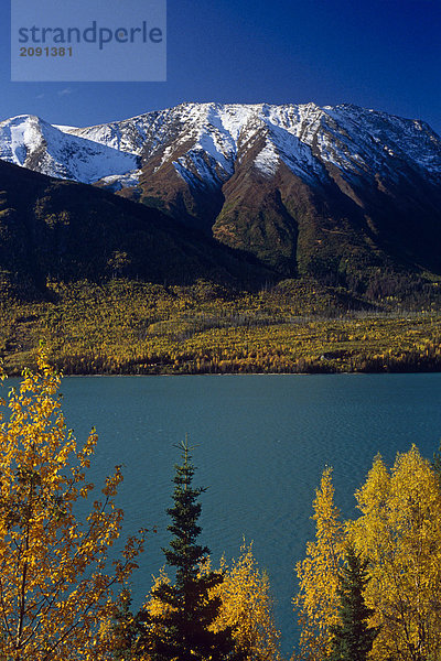 Kenai Lake Herbst landschaftlich Kenai-Halbinsel AK