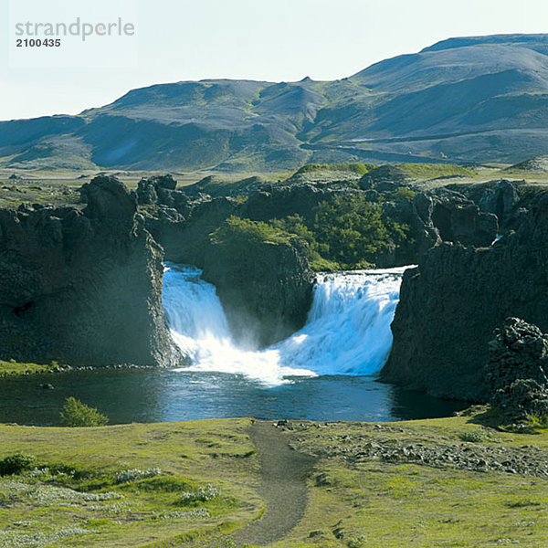Wasserfälle in Island