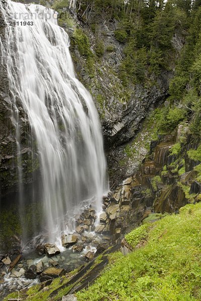 Narada Falls  Mount Rainier National Park  Washington  USA