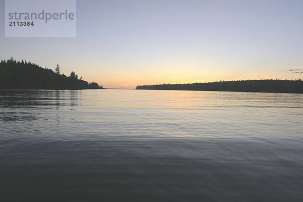 'Sunset at Clear Lake