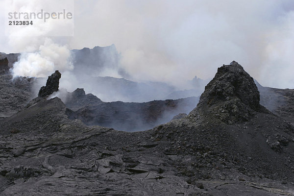 hawaii - Blick auf den Puu oo Krater