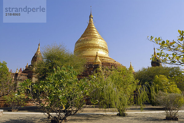 Untersicht Pagode  Bagan  Myanmar