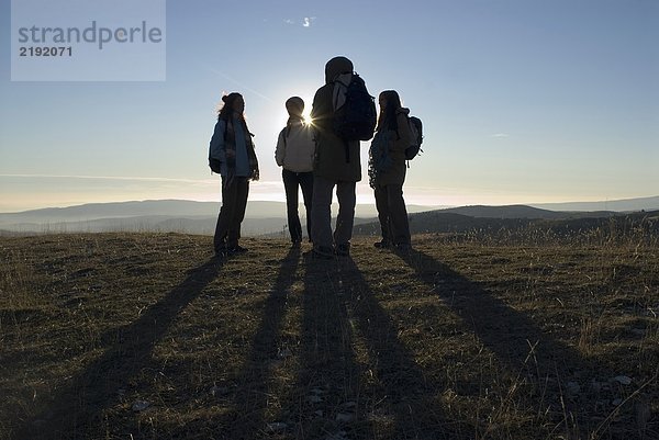 Gruppe von Menschen.