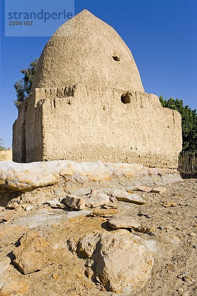 Ancient Sheikh Grab in der Wüste  Bahariya  Ägypten