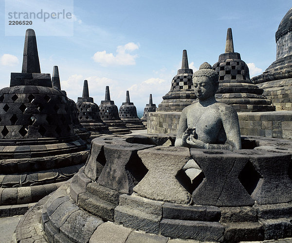Borobudur  Java  Indonesien