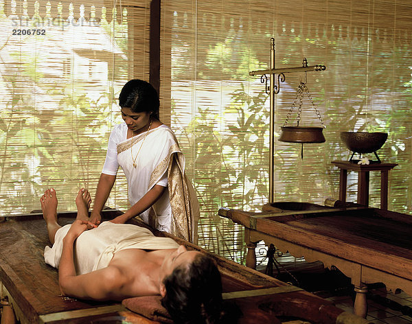 Ayurveda-massage