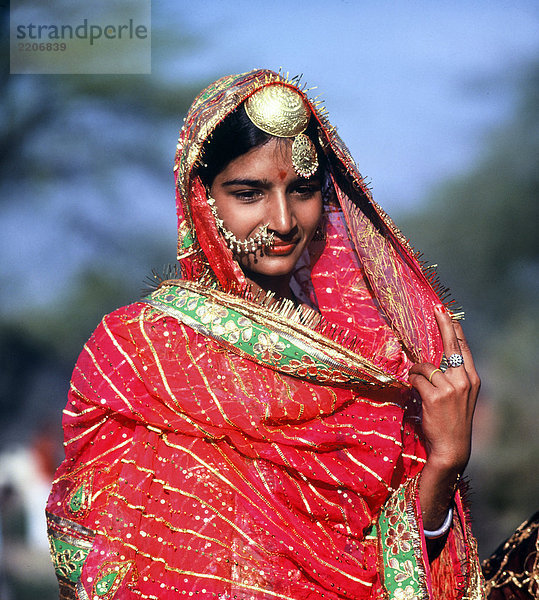 Indien  Panjabi Frau