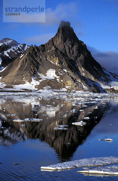 Norwegen  Svalbard (Spitzbergen). Homsund Bay