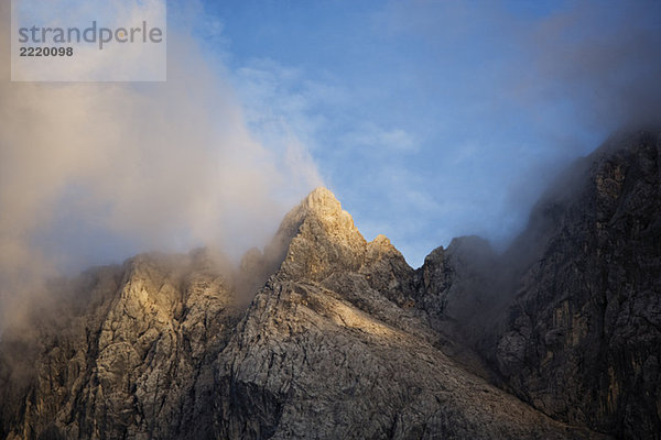 Deutschland  Bayern  Zugspitze