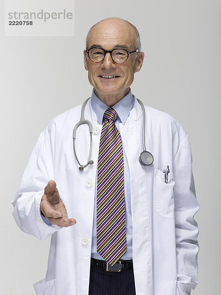 Oberarzt Gestik  Portrait