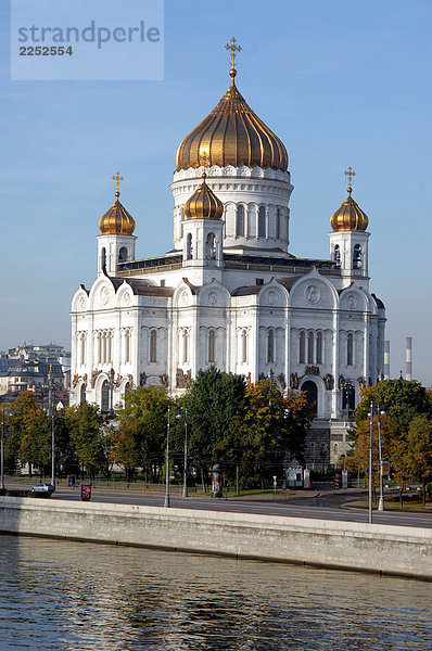 Kirche von Waterfront  Moskau  Russland