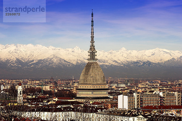 Italien  Piemont  Turin  die Mole Antonelliana