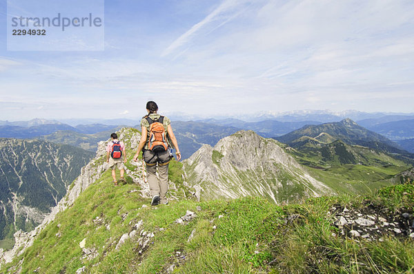 Österreich  Salzburger Land  Paarwanderungen