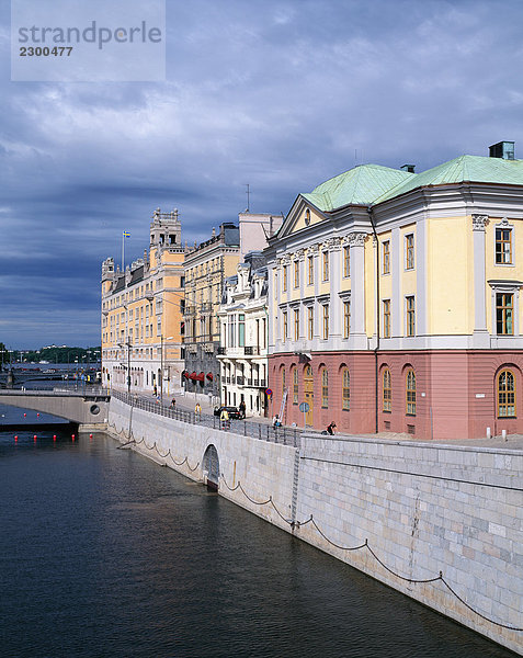 Gebäude in Stockholm Schweden