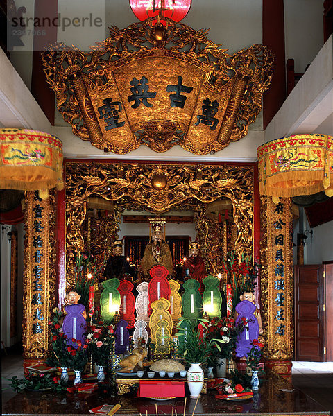 Taoistische Tempel  Hanoi  Vietnam.