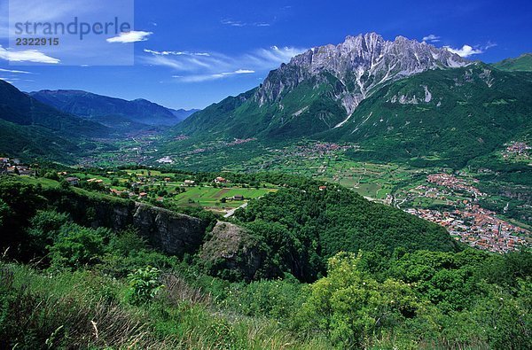 Italien  Lombardei. Ceto  Cimbergo  Paspardo Regionalpark  Val Camonica