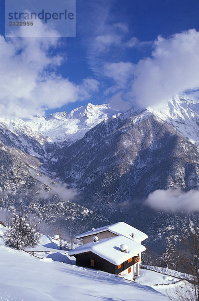 Aosta Tal  Val d ' Ayas  Arbaz Dorf