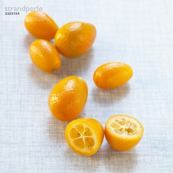 Nahaufnahme Segments der kumquats