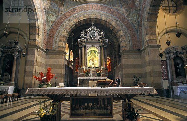 Italien  Friaul-Julisch Venetien. Der Altar der Madonna di Barbana Heiligtum
