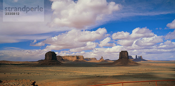 10413233  USA  Amerika  Nordamerika  Arizona  Landschaft  Denkmal-Senke  Himmel  Wolken  Wetter  Stimmung  Panorama  horizontale forma