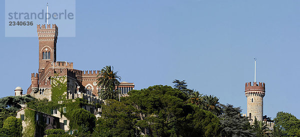 Italien  Ligurien  Genua  Albertis castle