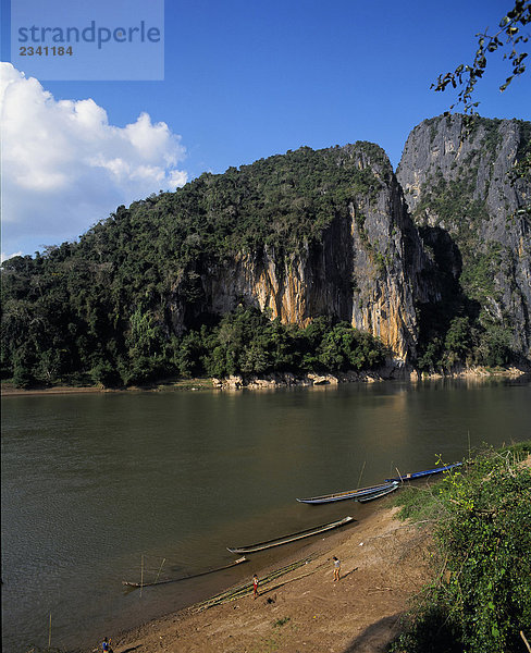 Laos  Mekong-Fluss