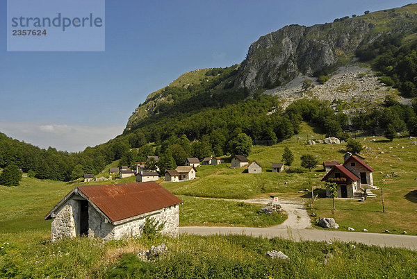 Italien  Friuli Venezia Giulia  Giulie Alpen  Borgo di Sella Carnizza