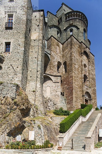 Italien  Piemont  Avigliana  Abtei Sacra di San Michele