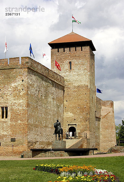 Ungarn  Burg von Gyula in der Nähe von BÈkÈscsaba  Gebäude Gotik-Stil