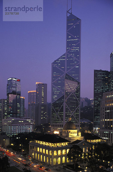 China - Hong Kong Island  Legco und China Bank