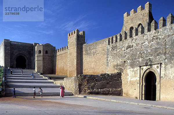Afrika  Marokko  Rabat  Ouadaia Schloss