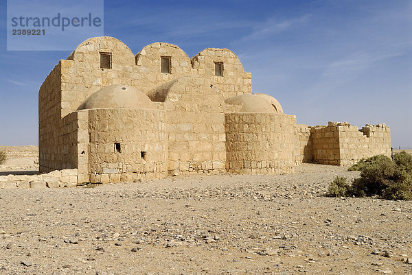 Burg in der Wüste  Jordanien